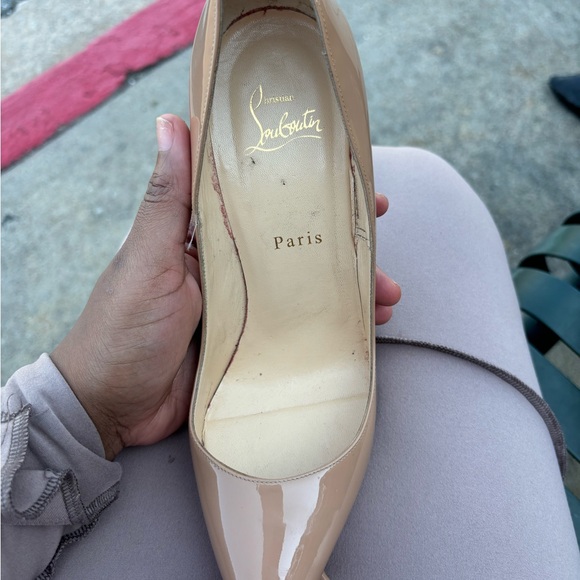 Christian louboutin Katie 100MM Patent leather pumps - Picture 6 of 15